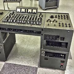 A photo of the REDD Mixing desk from Abbey Road Studios